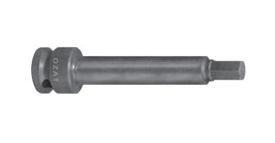 1/2" Adaptor Pentru Prize Cu Profil Hexagonal Exterior Pentru Capete De Impact O Bucată 100 Mm Mărimea 8