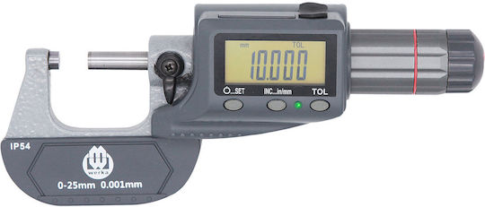 Ip54 Digital Outside Micrometer Scale 25 – 50 Mm 1 – 2”