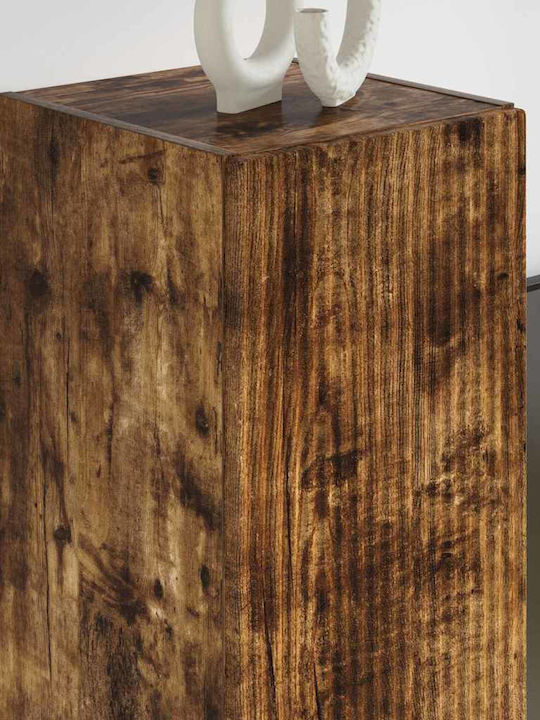 Living Room TV Unit Smoked Oak L30xW31xH60cm