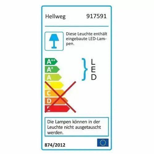Led Лампа За Монтаж Под Шкаф Hi Lite Rom 3664458-b9540 Сензор За Докосване 30см 260лм 5 W Енергия A+ 4000k Неутрално Бяло Сребриста