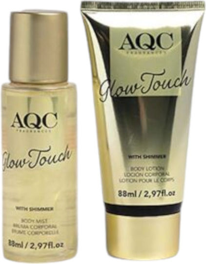 Aquarius Cosmetic Glow Touch Shimmer Set with Body Lotion