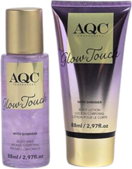 Aquarius Cosmetic Glow Touch Shimmer Set with Body Lotion