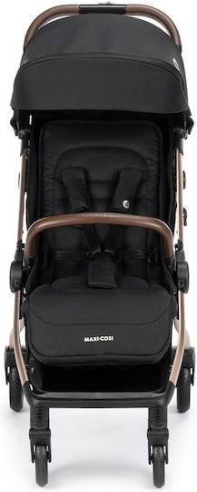 Maxi-Cosi Eva 3 Baby Stroller Suitable for Newborn Black Champagne 8.2kg