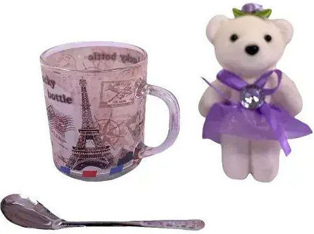 Chippo Becher Keramik Lila 3Stück