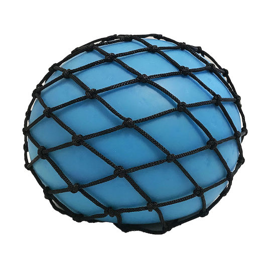 Squeeze Neon Ball Double 14 cm Blue