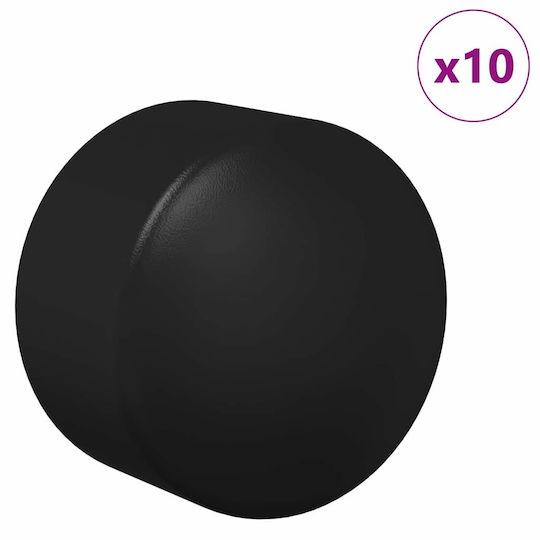 Капачки За Джаги 10 Бр Черни 1,5 X 1,5 X 1 См