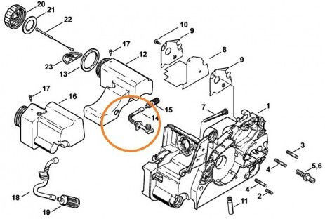 Σωλήνάκι Stihl 11306479400