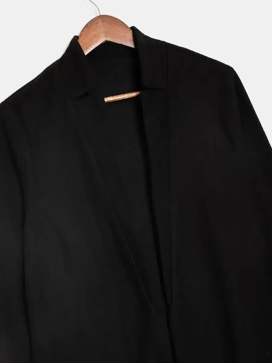 Damenmäntel Zakehta Schwarz Größe 3xl