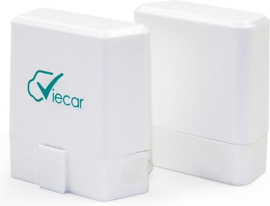 Viecar Multibrand Diagnostic Interface Dual Bluetooth 4.0 White Dedicated App iOS Android Box