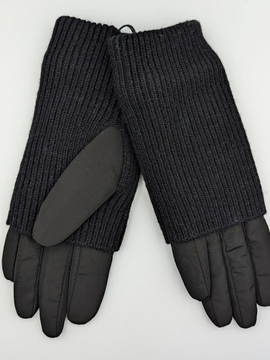 Women's Knitted Gloves Black