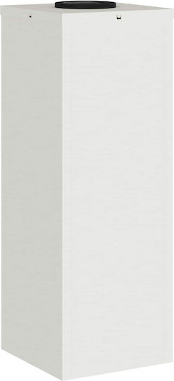 vidaXL Set of 2 Solar Lights Warm White with Photocell 18cmx18cmx50cmcm