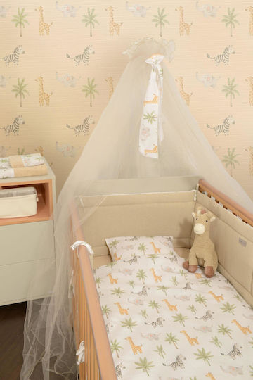 Baby Oliver Baby Crib Bedding Set Beige