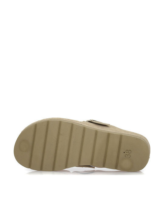 Comfort Way Shoes Γυναικεία Ανατομικά Σαμπό Μπεζ