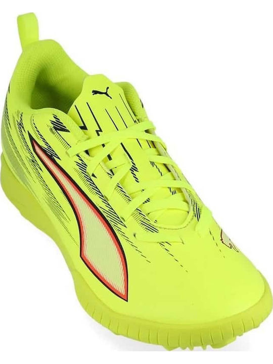 PUMA Play TT Football Shoes With Molded Cleats Yellow