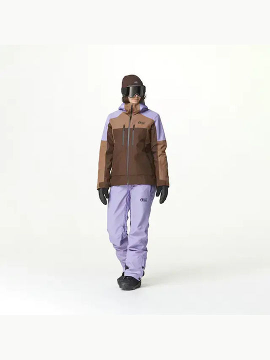Picture Organic Clothing Women's Ski & Snowboard Jacket Brown I-007633-1615