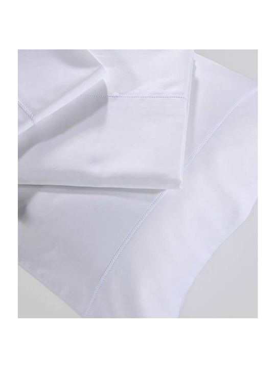 Down Town Home S250/1 Σετ Σεντόνια Μονά 175x255εκ. White (3τμχ)