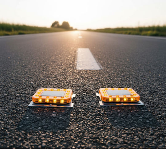 Set of 2 Solar Lights with Photocell IP67