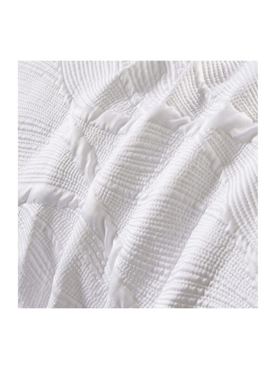 Liolios Home Lily Σετ Σεντόνια Υπέρδιπλα 250x240εκ. White (4τμχ)