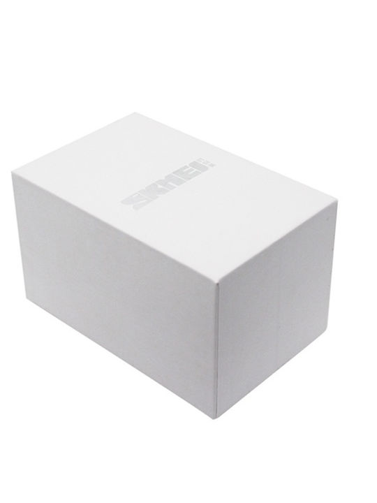 Skmei Sport Ceas Digital Pentru Copii 44mm Gri Cu Brățară Din Metal
