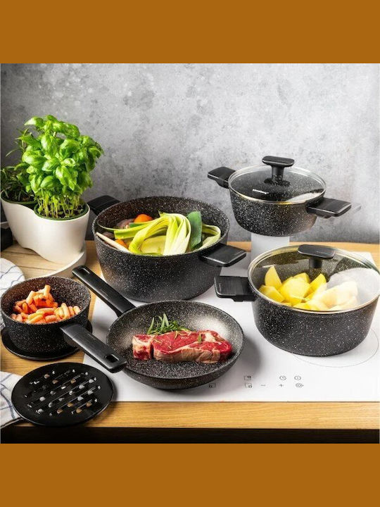 Klausberg Cookware Set of Aluminum with Non-stick Coating 12pcs