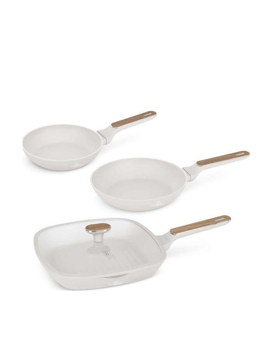 Berlinger Haus Sahara Nordic Collection Set de tigăi din aluminiu cu strat antiaderent BH-8323 3buc