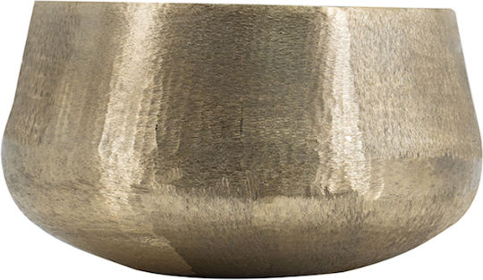 Artekko Κασπώ Αλουμινίου Χρυσό 19.5x19.5x33εκ.