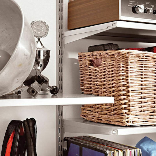 Element-System Dexion Shelf White L80xW35cm 2pcs