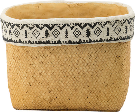 Artekko Κασπώ Τσιμεντένιο Μπεζ 19x14x15εκ. 2τμχ