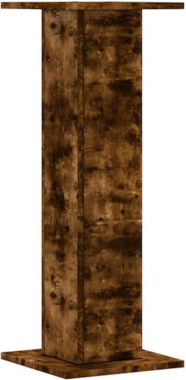 vidaXL Vaze Pentru Plante Din Lemn Maro Cu Suport 30x30x80cm 2 Buc