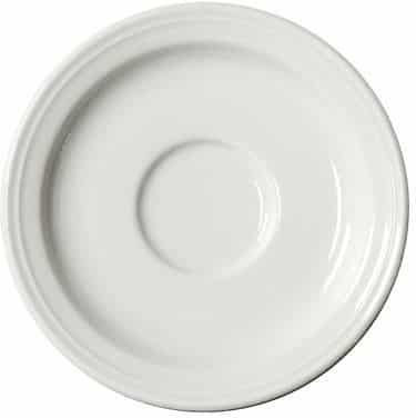 GTSA Cup Saucer Porcelain White (12pcs)