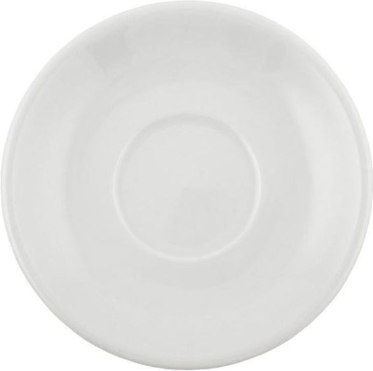 Max Home Cup Saucer Porcelain PS27 White (6pcs)