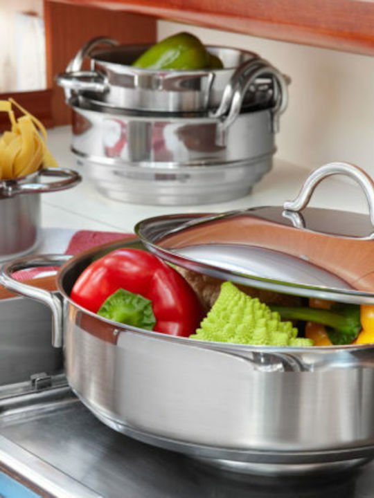 Marine Business Cookware Set of with Coating 7pcs