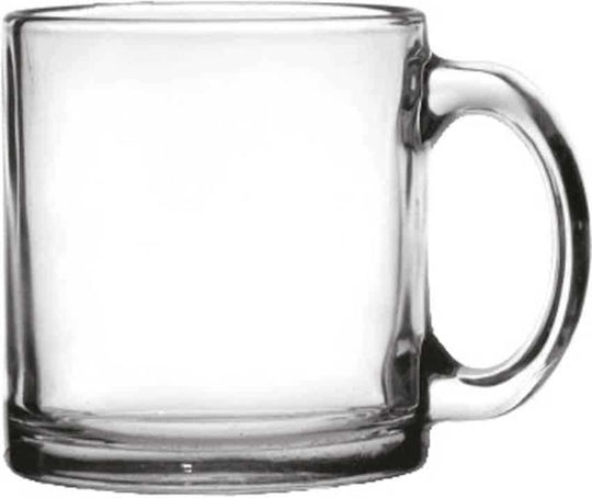 Uniglass London Κούπα Γυάλινη Διάφανη 320ml 6τμχ