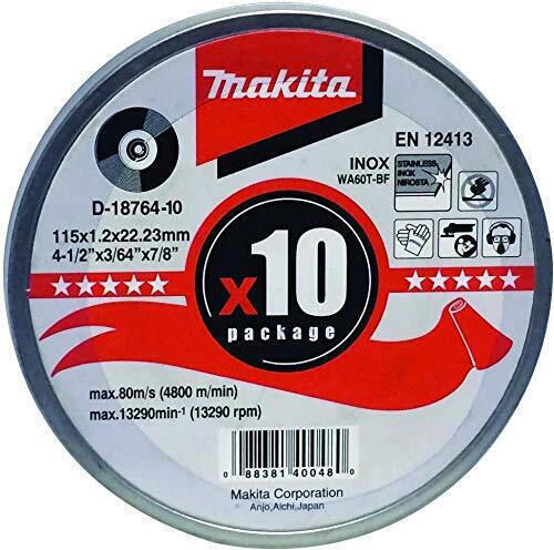 Makita D-18764 Cutting Disc Metal Hole Diameter 115mm 1pcs