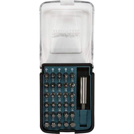 Makita Set 31 Biți Pentru Șurubelniță Cruce / Steaua / Torx