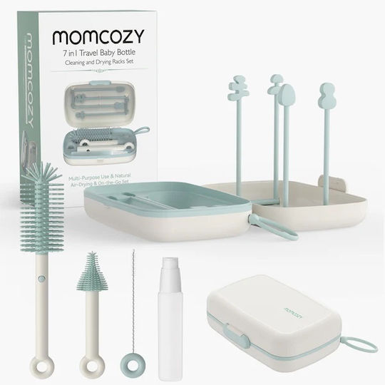 Momcozy Perie de curățare pentru Biberoane Verde 7buc