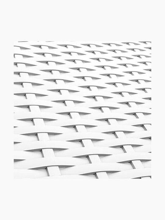 Outdoor-Stuhl Polypropylen Ibiza White 58x59x87εκ.