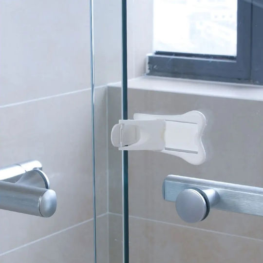 Securitate fereastră din Plastic în Culoare Alb 4.6x7.1cm 2buc
