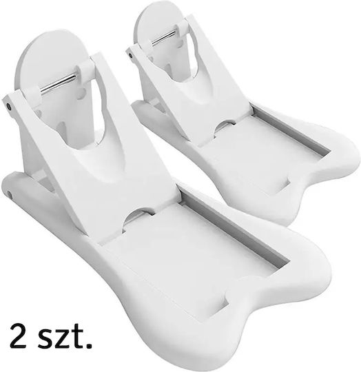 Securitate fereastră din Plastic în Culoare Alb 4.6x7.1cm 2buc