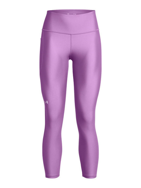 Training Damen Langleggings mit Formendefinition Lila