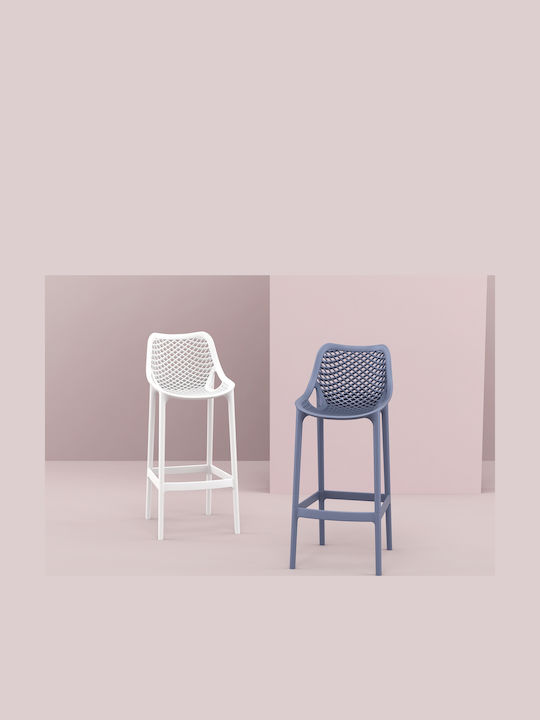 Outdoor Chair Polypropylene Air Dark Grey 4pcs 50x60x82cm
