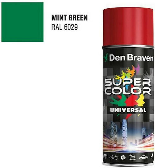Bostik Den Braven Спрей Боядисване SC Universal с Блестящ Ефект Ментово зелено RAL 6029 400мл