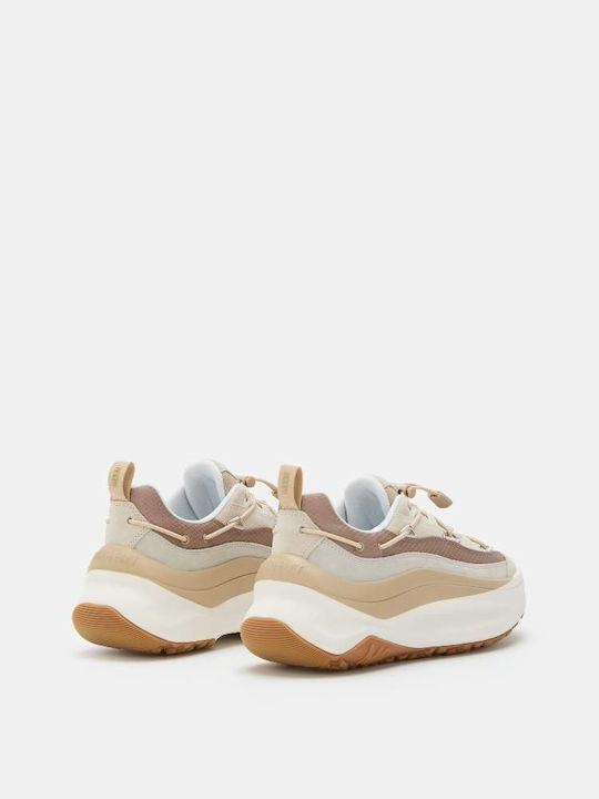 Moon Boot Sneakers White / Tan