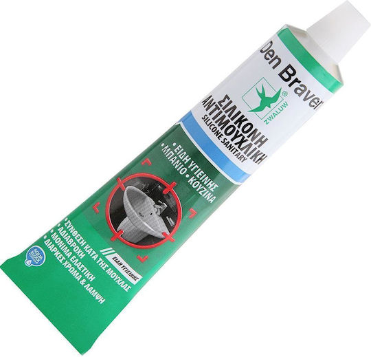 Bostik Den Braven Σφραγιστική Σιλικόνη Αντιμουχλική Λευκή 21τμχ