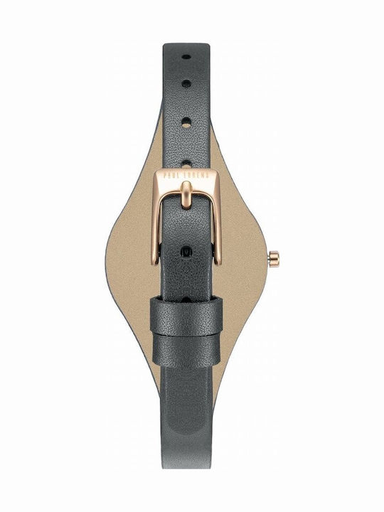 Paul Lorens Γυναικείο Ρολόι 32mm Μπαταρίας με Γκρι Δερμάτινο Λουράκι