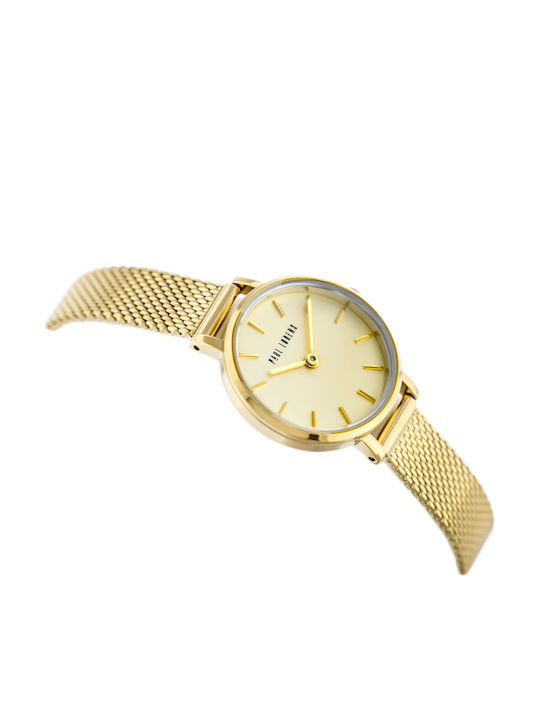Paul Lorens Women's Watch with Gold Metal Bracelet