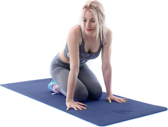 PrimaFit Στρώμα Γυμναστικής Yoga Μπλε