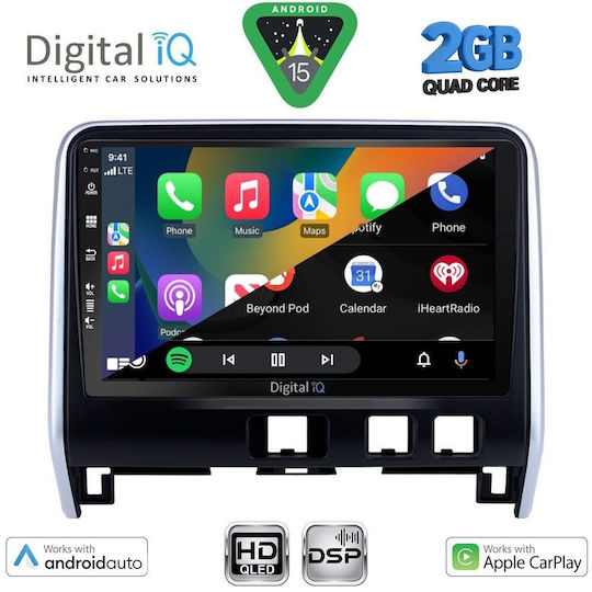 Digital IQ Car Audio System for Nissan Serena 2016-2022 (Bluetooth/USB/WiFi/GPS/Apple-Carplay/Android-Auto) with Touch Screen 10"