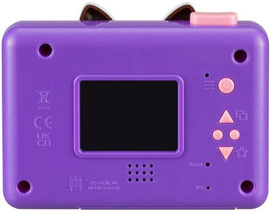 eKids Gabby's Dollhouse Cameră Foto pentru Copii 2MP Albastru deschis