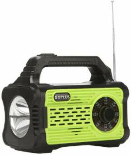 Autonomous Solar Lighting System with Light System , Radio , Flash Light & Charger GD-8076